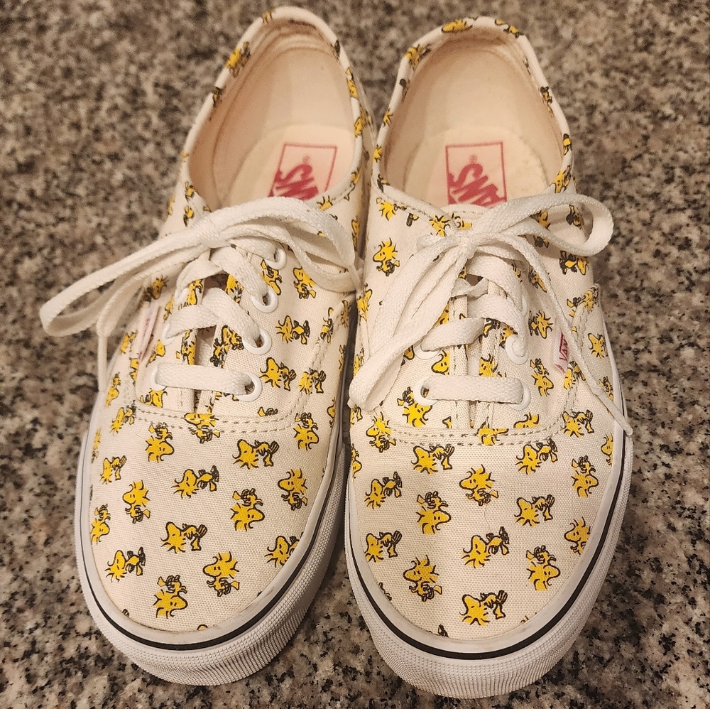 VANS X PEANUTS Woodstock Limited Edition Canvas Shoes